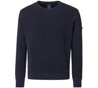 Pullover - Rundhals-Ausschnitt - Struktur - dunkelblau Redmond