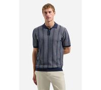 No Excess Regular Fit Poloshirt Kurzarm dunkelblau