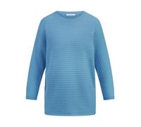 Pullover U-Boot-Ausschnitt Peter Hahn blau 48