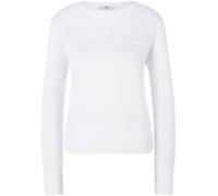 Pullover U-Boot-Ausschnitt Peter Hahn weiss 36