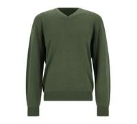 MAERZ Superwash Classic Fit Pullover Sunny Green, Einfarbig
