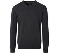 Pullover - V-Ausschnitt - anthrazit Casa Moda