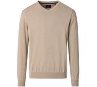 Pullover - V-Ausschnitt - beige Casa Moda