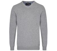Pullover - V-Ausschnitt - grau Marvelis