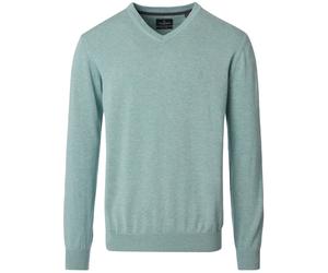 Pullover - V-Ausschnitt - grün Casa Moda