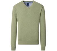 Pullover - V-Ausschnitt - grün Redmond