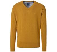 Pullover - V-Ausschnitt - messing gelb Redmond