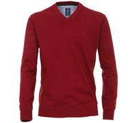 Pullover - V-Ausschnitt - rot Redmond