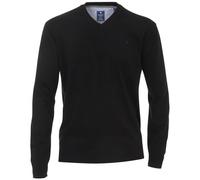 Pullover - V-Ausschnitt - schwarz Redmond