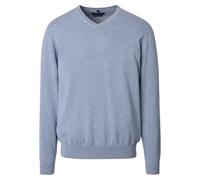 Casa Moda Regular Fit Pullover blau, Einfarbig