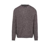 QS Herren 2153106 Pullover, verlängerte Passform, Grau/Schwarz 99W0, XL
