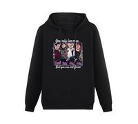 Pullover Warm Hoodies Julie and The Phantoms Yolo But You Can Rock Forever Hoody Graphic Hoodie for Men Black M