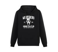 bicca Pullover Warm Hoodies Scream Woodsboro High School Horror Club Logo Men's Black Mens Hoody Black L