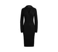 Pulloverkleid mit Zopfmuster XXXL Black