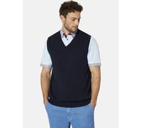 Pullunder BABISTA "Pullunder FALNOR", Herren, Gr. L, blau (dunkelblau), Obermaterial: 100% Baumwolle CO., Pullover Pullunder (12478462-L) dunkelblau