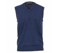 CASAMODA Herren Pullunder Unifarben 004460 Gerade Schnittführung, Aquadunkelblau - Uni, 6X-Large