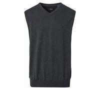 CASAMODA Pullunder »Pullover aus Pima-Cotton unifarben«, grau-schwarz