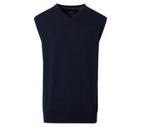 CASAMODA Herren Pullunder Unifarben 004460 Gerade Schnittführung, 135 Blau, M