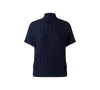 Pullunder MAERZ MUENCHEN "Maerz Muenchen 308600 Strickpullunder Damen Bekleidung", Damen, Gr. 46, blau, 70% Wolle, 30% Alpaka, Pullover Pullunder (83058753-46) blau
