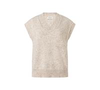 Pullunder MAERZ MUENCHEN "Maerz Muenchen 314400 Pullunder Damen Bekleidung", Damen, Gr. 44, beige, 40% Polyamid, 30% Alpaka, 30% Wolle, V-Ausschnitt, Pullover Pullunder (60429841-44) beige