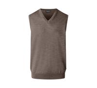 Pullunder MAERZ MUENCHEN "Maerz Muenchen 460000 Strickpullunder Herren Bekleidung", Herren, Gr. 48, braun, 100% Wolle, V-Ausschnitt, Pullover Pullunder (46641241-48) braun