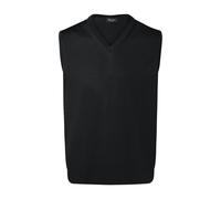 Pullunder MAERZ MUENCHEN "Maerz Muenchen 460000 Strickpullunder Herren Bekleidung", Herren, Gr. 52, schwarz, 100% Wolle, V-Ausschnitt, Pullover Pullunder (92343904-52) schwarz