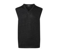 März Herren Pullunder 460000-591 Wolle (Merinowolle) Superwash Anthrazit Größe 58