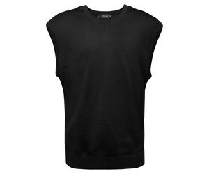 Pullunder MAERZ MUENCHEN "Maerz Muenchen 460090 Strickpullunder Herren Bekleidung", Herren, Gr. 68, schwarz, 100% Wolle, V-Ausschnitt, Pullover Pullunder (29828109-68) schwarz