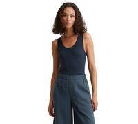 Pullunder MARC O'POLO "aus Organic Cotton-Leinen-Mix", Damen, Gr. XS, m886, Obermaterial: 90% Baumwolle, 10% Leinen, unifarben, Pullover Pullunder (18986607-XS) m886