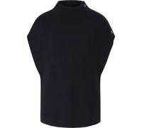 Pullunder HEINE "Pullunder", Damen, Gr. 42, blau (marine), 100% Baumwolle, unifarben, Pullover Pullunder (45840951-42) marine