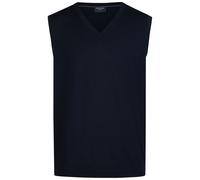 Pullunder - Merinowolle - V-Ausschnitt - dunkelblau OLYMP