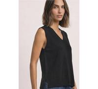Pullunder STREET ONE, Damen, Gr. 34, schwarz, Stoff, 30% Polyester, 27% Polyacryl, 23% Polyamid, 20% Viskose, unifarben, comfort fit normal, V-Ausschnitt, normaler Saum, Pullover Pullunder, mit V-Auss