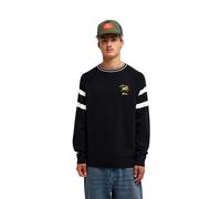 Pullunder QUIKSILVER "Bob Marley Trench Town", Herren, Gr. S, schwarz, Obermaterial: 100% Baumwolle., Pullover Pullunder (70936645-S) schwarz
