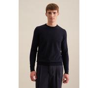 Pullunder SEIDENSTICKER "Schwarze Rose", Damen, Gr. S, dunkelblau, 100% Wolle, unifarben, regular fit, Rundhals, Pullover Pullunder (13189203-S) dunkelblau