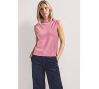 Pullunder STREET ONE, Damen, Gr. 38, rosa (warm blush), Pullover Pullunder, mit Stehkragen (96330428-38) warm blush