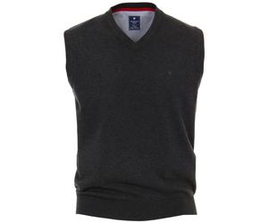 Pullunder - V-Ausschnitt - anthrazit / dunkelgrau Redmond