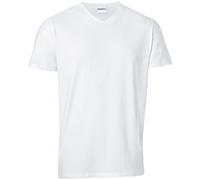 PULSIVA Herrenshirt Double-V Kleidergröße XL; weiß; 2 Stück / Pack
