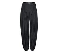 Pulz Jeans PZJILL Damen Haremshose Pumphose Pluderhose aus leichtem Denim 100% Baumwolle Relaxed Fit, Größe:XS, Farbe:Black Denim (5001816)