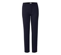 Pulz PZBINDY Damen Hose Stoffhose Baumwolle mit Stretch Eingrifftaschen Gürtelschlaufen Baumwollmischung Slim fit, Größe:40, Farbe:Dark Sapphire (194020)