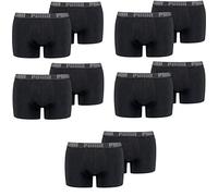PUMA 10 er Pack Boxer Boxershorts Men Herren Unterhose Pant Unterwäsche, Farbe:230 - Black/Black, Bekleidungsgröße:M