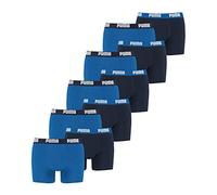PUMA Herren Basic Boxer Boxershort Unterhose 10er Pack, Herbst/Winter 17/18,mt (New Trueblue/Trueblue, M)