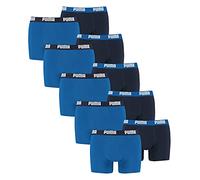 PUMA Herren Boxershorts Unterhosen 100004386 10er Pack, Wäschegröße:M, Artikel:-420 True Blue