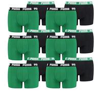 Puma Herren Boxer Unterwäsche, Black/Green, XXL EU