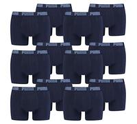 PUMA 12 er Pack Boxer Boxershorts Men Herren Unterhose Pant Unterwäsche, Farbe:321 - Navy, Bekleidungsgröße:L