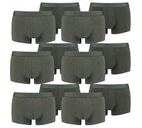 PUMA 12 er Pack Short Boxer Boxershorts Men Pant Unterwäsche kurz 100000884, Farbe:009 - Green Melange, Bekleidungsgröße:S