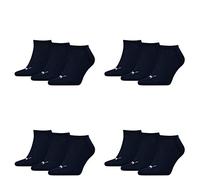 PUMA Unisex Sneaker Trainer Plain Socken, Navy, 43-46 EU