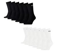 PUMA 12 Paar Socken Cush Crew Sportsocken Tennis Socken Unisex