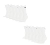 PUMA 12 Paar Socken Cush Crew Sportsocken Tennis Socken Unisex