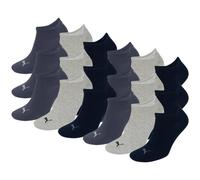 PUMA 18 Paar Sneaker Invisible Socken Gr. 35-49 Unisex für Damen Herren Füßlinge
