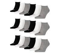 3, 6, 12, 18 Paar PUMA Sneaker Socken Mehrfarbig, 12 Paar (4x 3er Pack), 43-46, -882 grey / white / black